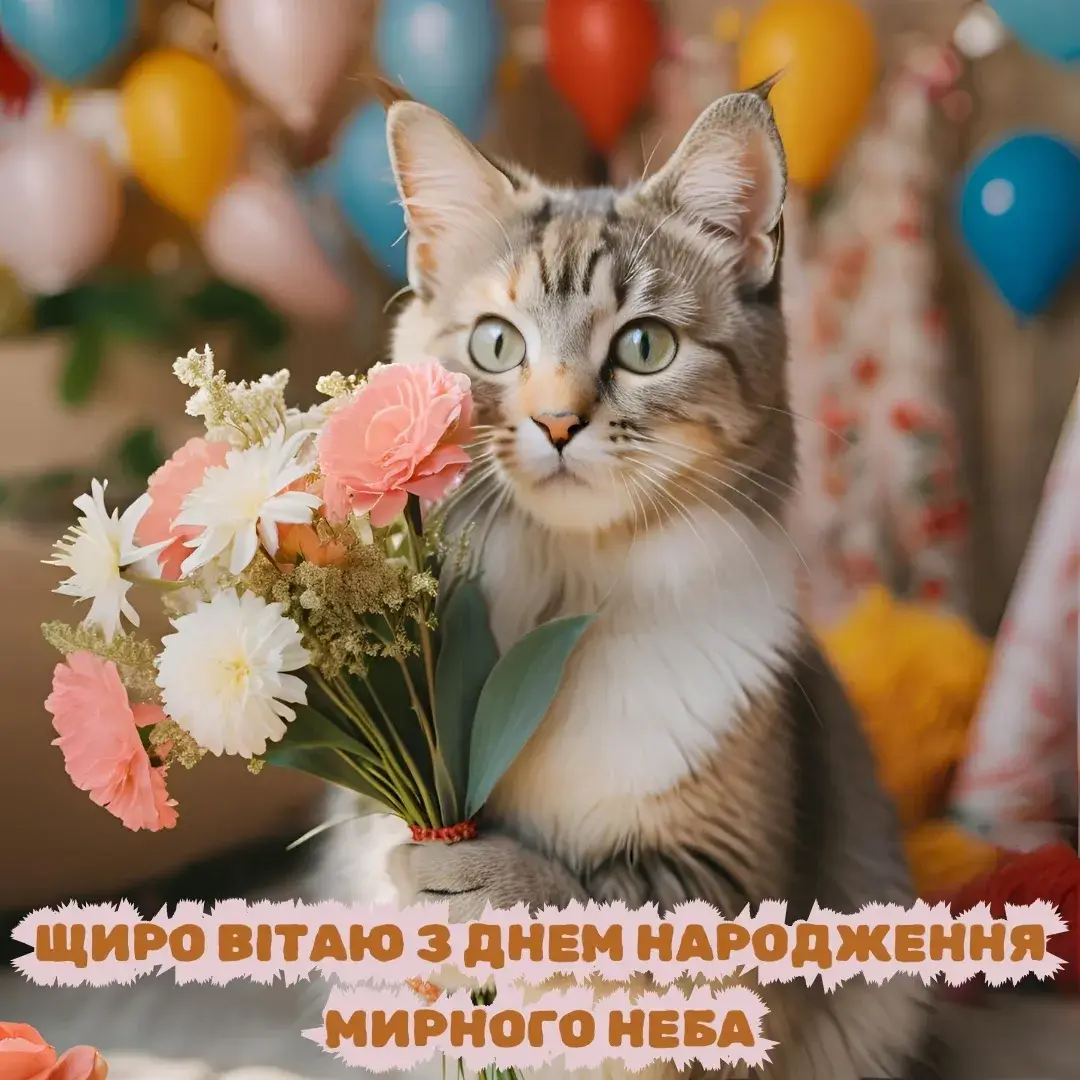 Щиро вітаю З Днем Народження
Мирного неба