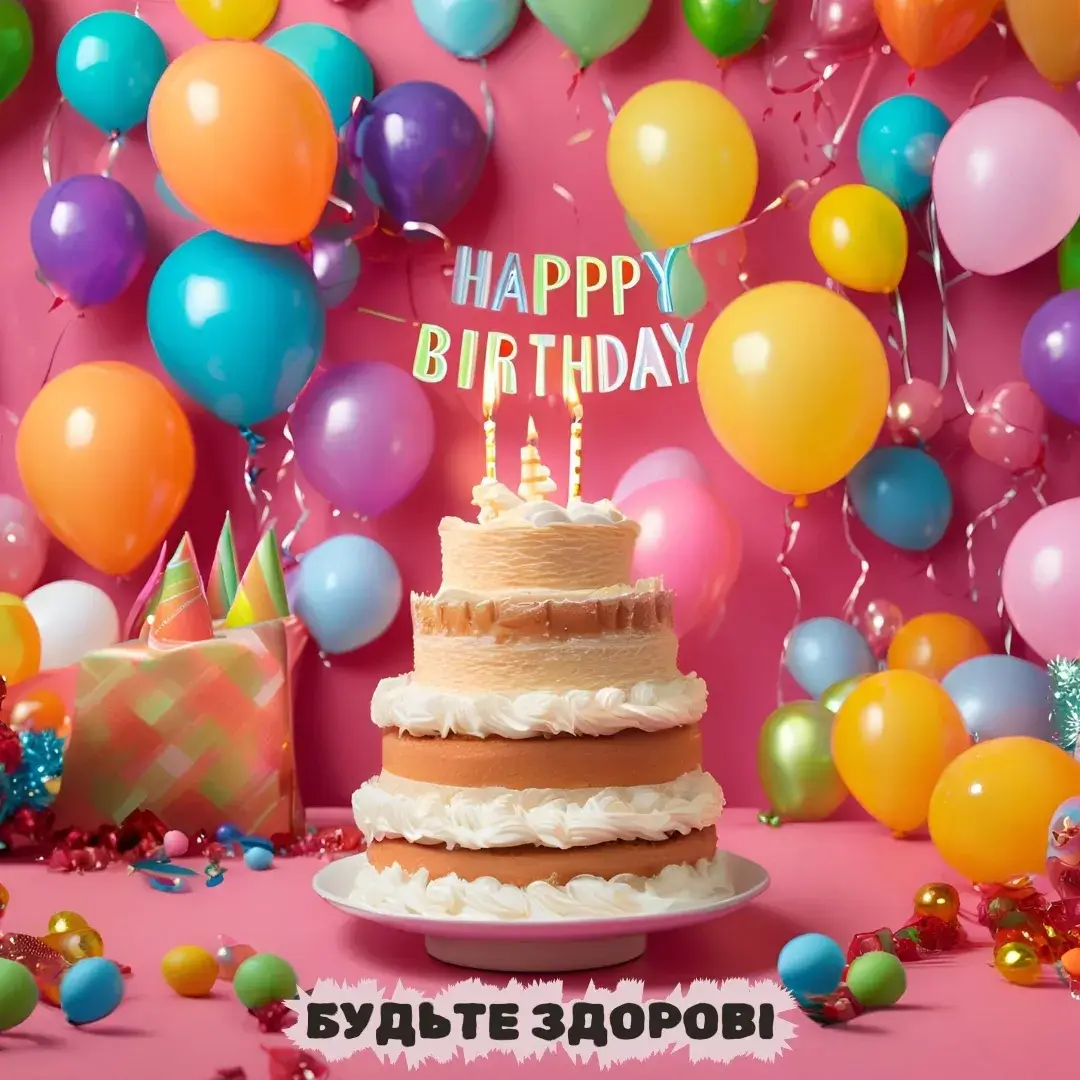 з днем народження будьте здорові