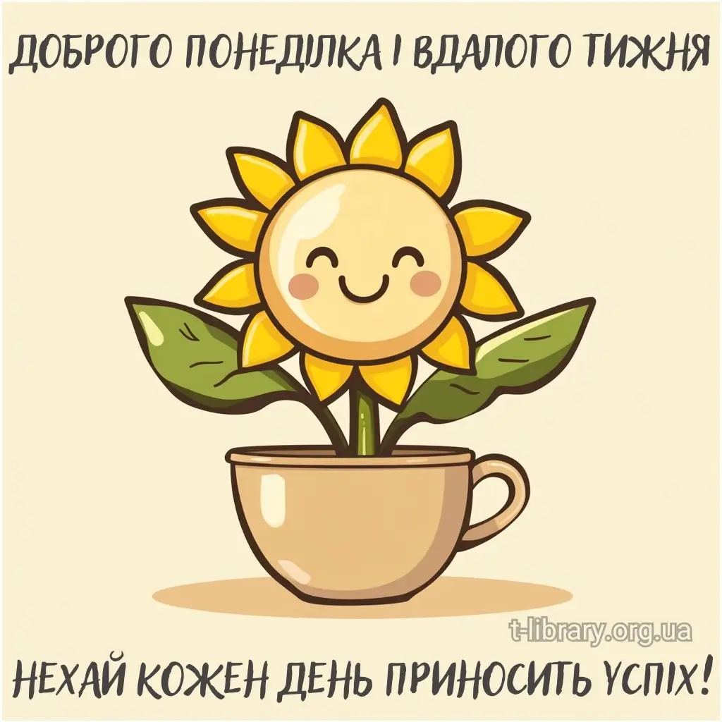 Нова картинка гарного понеділка 4