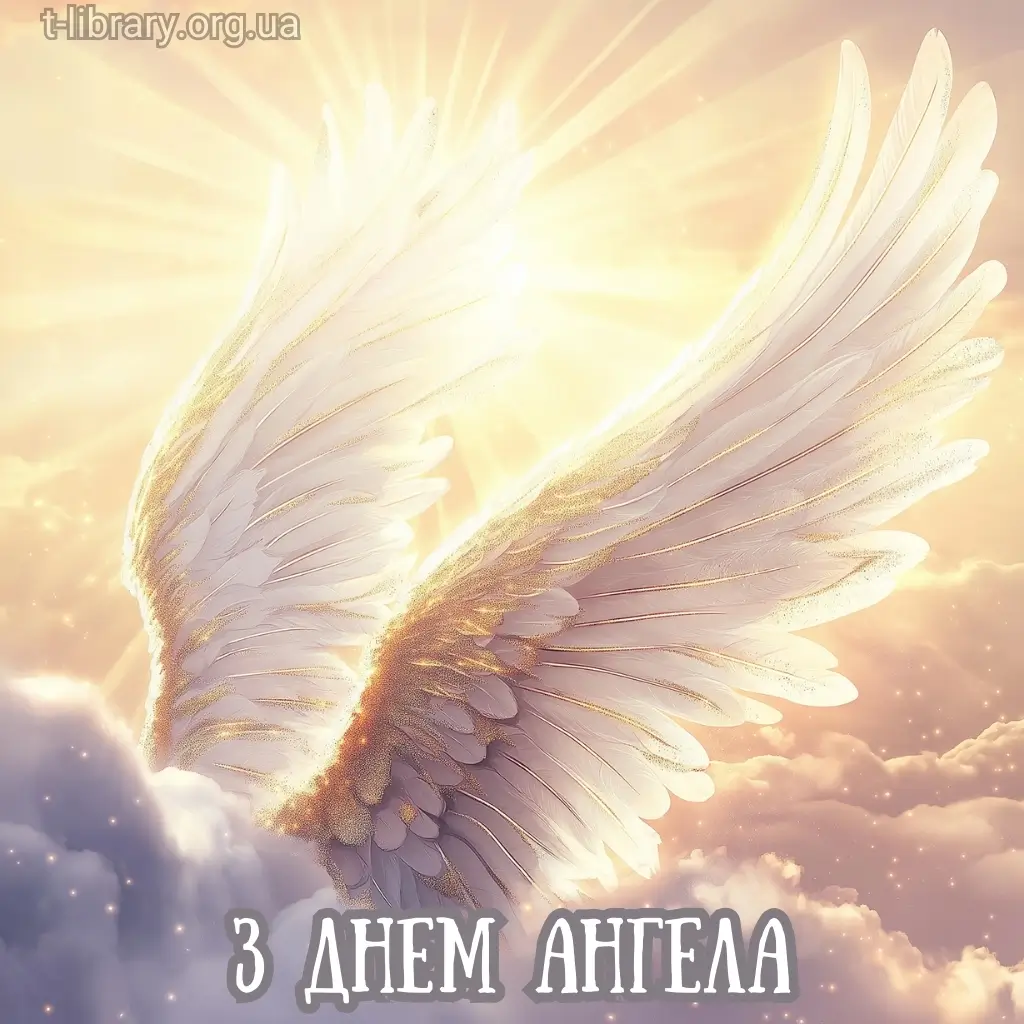 Нова листівка вітання з днем ангела 3