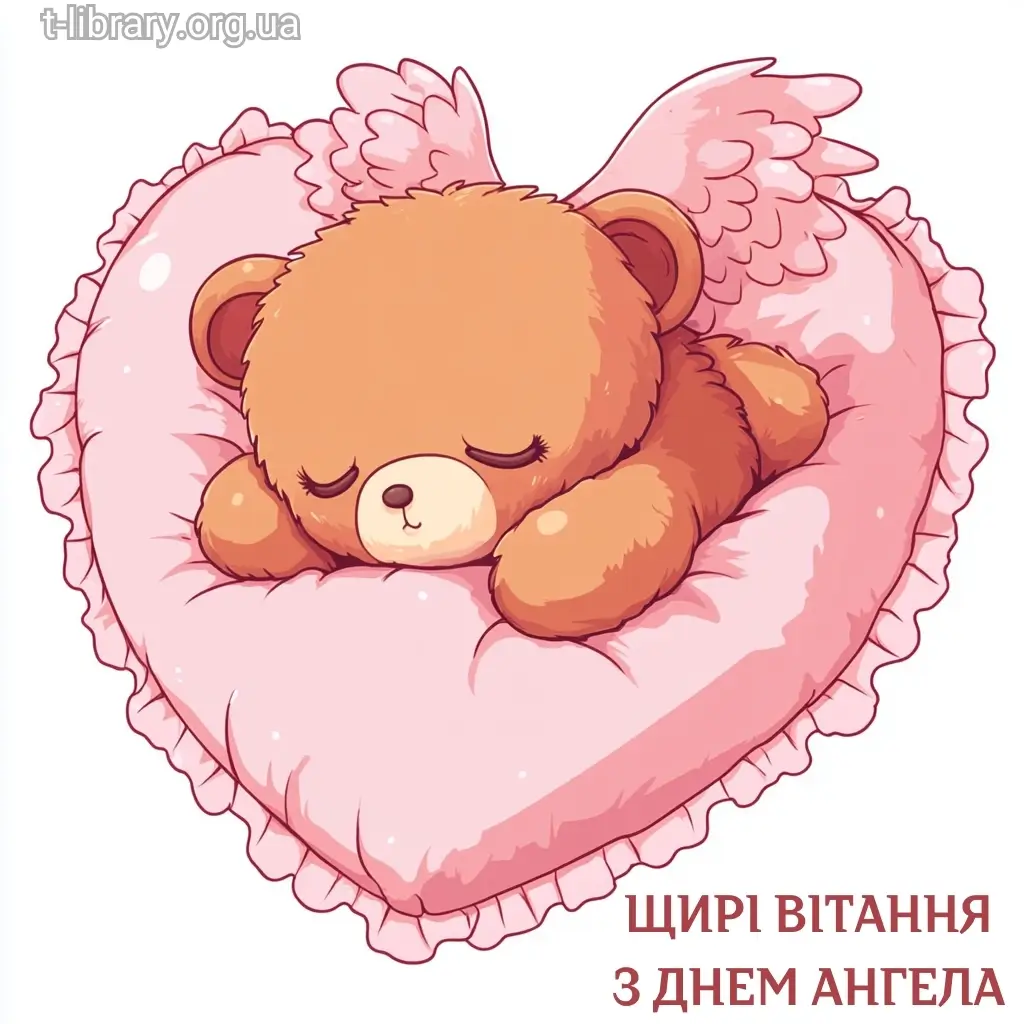 Нова листівка вітання з днем ангела 4