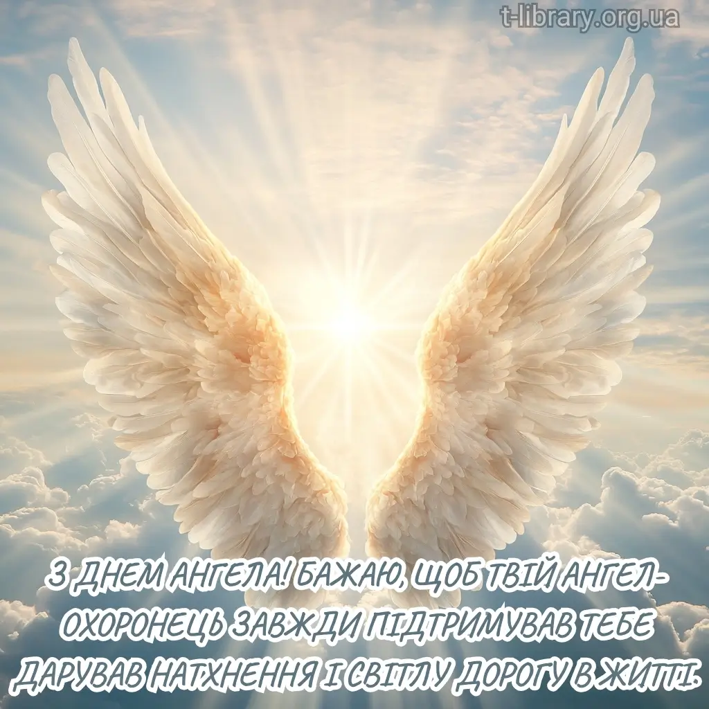 Нова листівка вітання з днем ангела 5