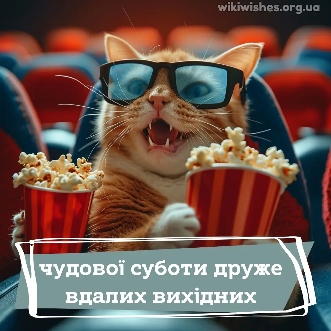 Нова листівка доброго ранку суботи 17