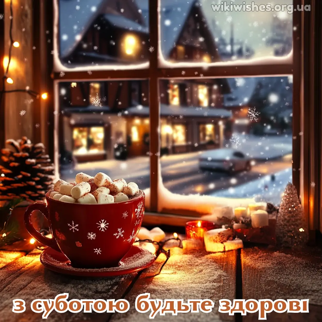 Нова листівка доброго ранку суботи 5