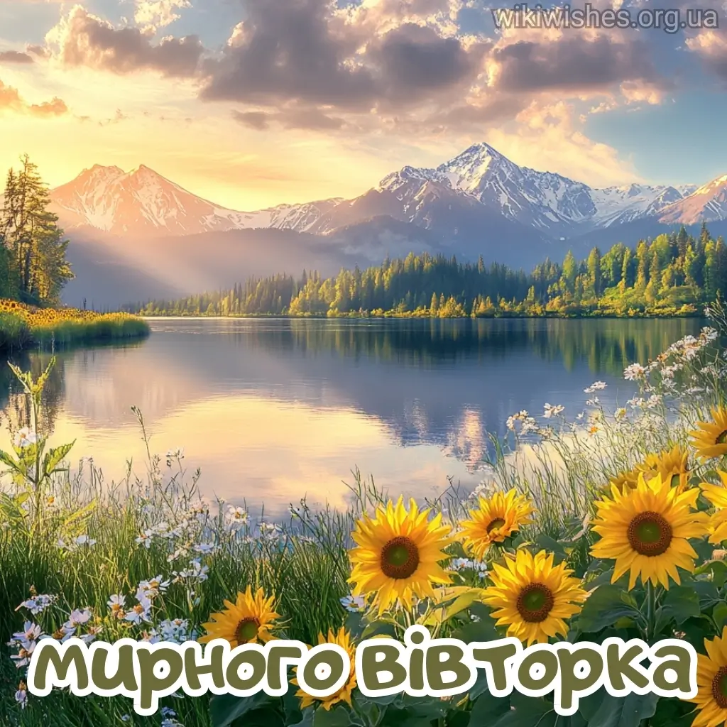 Нова листівка доброго ранку вівторка 7